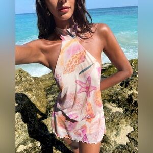 Beachy romper/mini dress